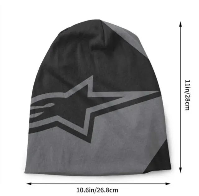 Pack Gorro Alpinestars Negro y Gris+calcetines