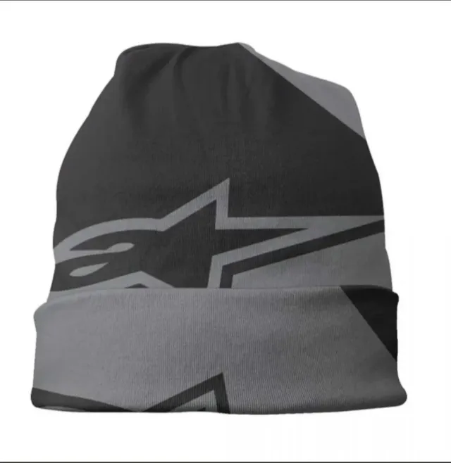 Pack Gorro Alpinestars Negro y Gris+calcetines