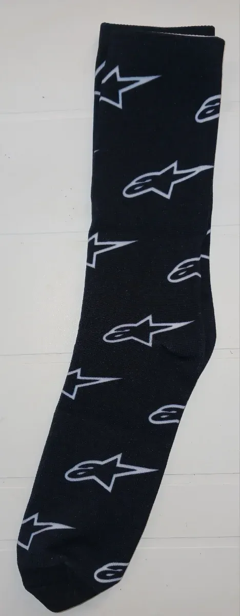 Pack Gorro Alpinestars Negro y Gris+calcetines