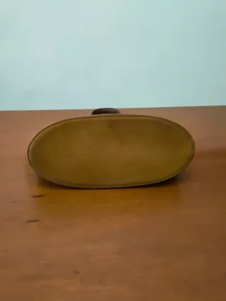 Borsa Bulgari scamosciata beige/marrone