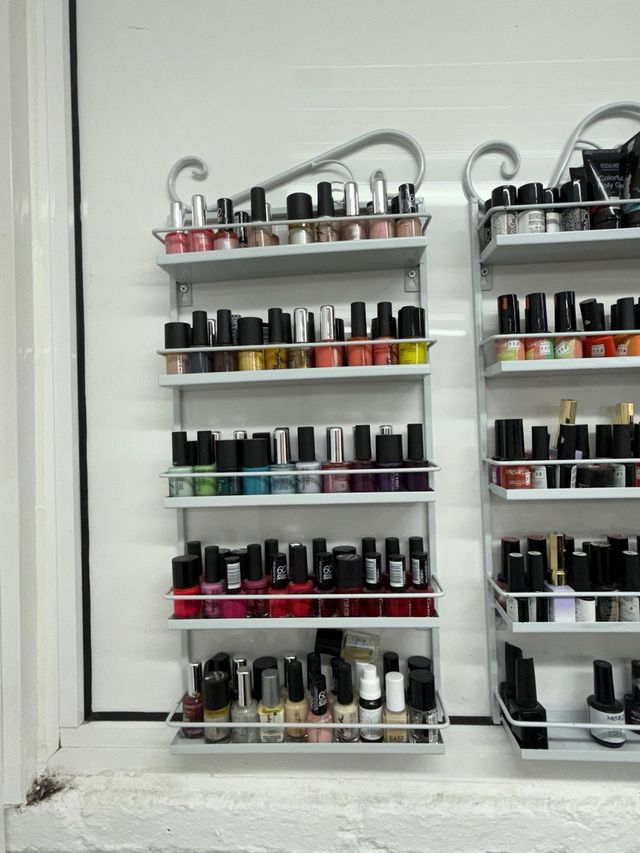 Estante para esmaltes de uñas
