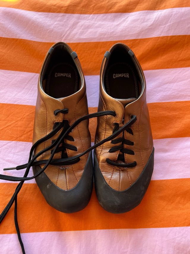 Zapatillas Camper Talla 35 Bronce
