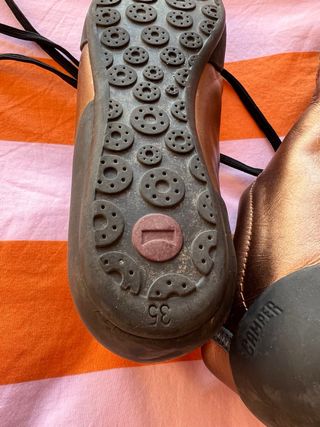 Zapatillas Camper Talla 35 Bronce