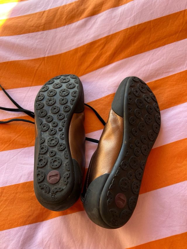 Zapatillas Camper Talla 35 Bronce