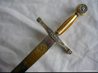 Espada Excalibur abrecartas y decorativa