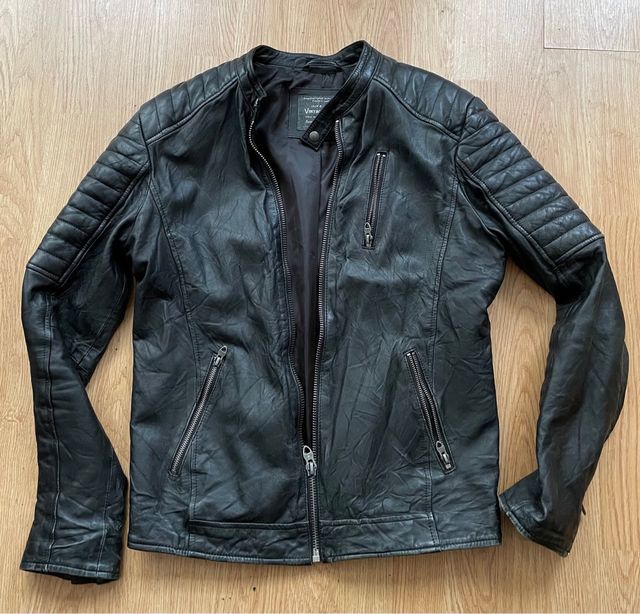 Cazadora Cuero J&J Negra M