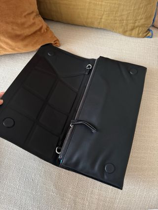 Bolso piel Adolfo Domínguez negro