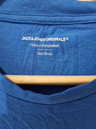 Camiseta Jack & Jones Azul Hombre