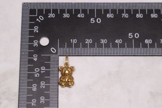 COLGANTE OSO, ORO 18K/1.6g