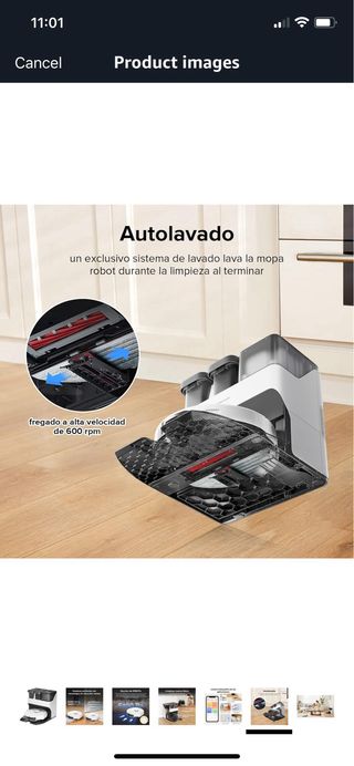 Roborock S7 Pro Ultra Robot Aspirador