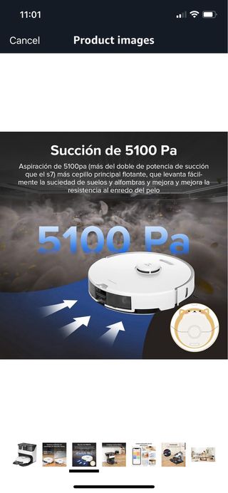 Roborock S7 Pro Ultra Robot Aspirador