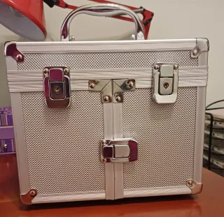 Maletín aluminio maquillaje