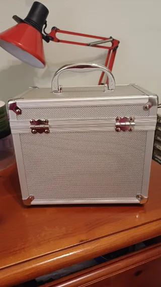 Maletín aluminio maquillaje