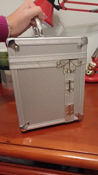Maletín aluminio maquillaje
