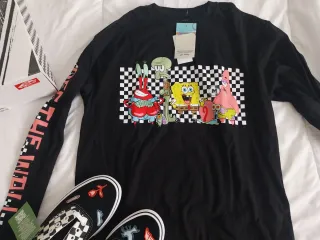 Camiseta y Zapatillas Vans Spongebob