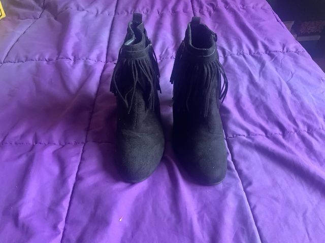 Botas ante negras mujer talla 37