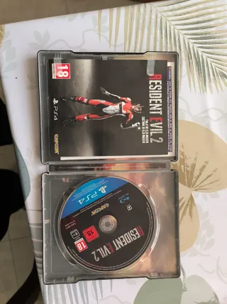 Resident Evil 2 Remake Steelbook PS4