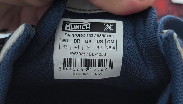 Zapatillas Munich Sapporo 183 Talla 43