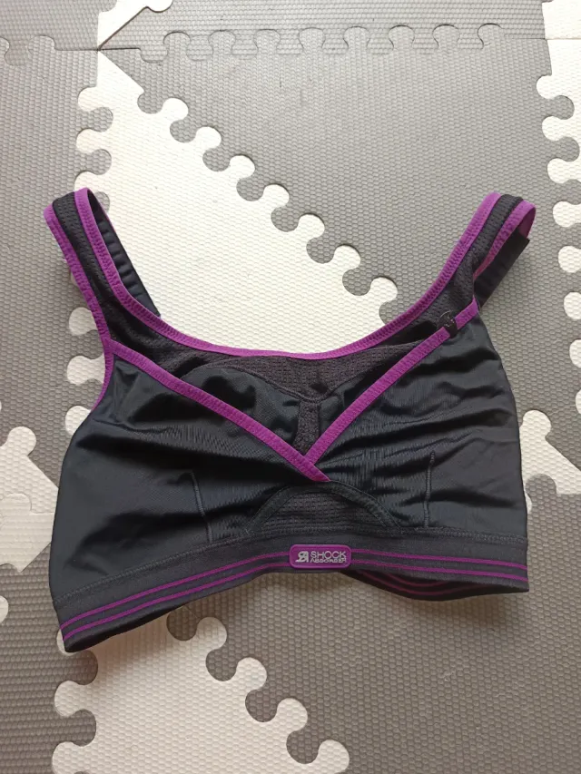 Sujetador deportivo Shock Absorber negro