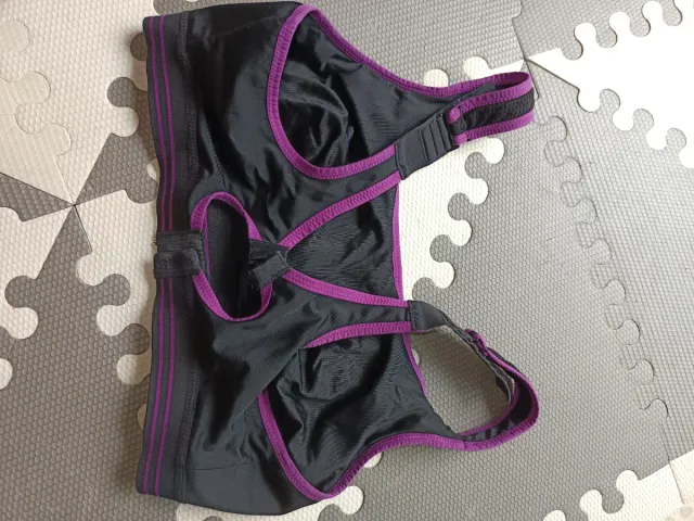 Sujetador deportivo Shock Absorber negro