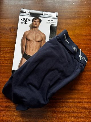 Slip Umbro Uomo Cotone Elasticizzato Blu 6XL