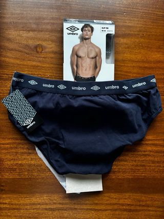 Slip Umbro Uomo Cotone Elasticizzato Blu 6XL