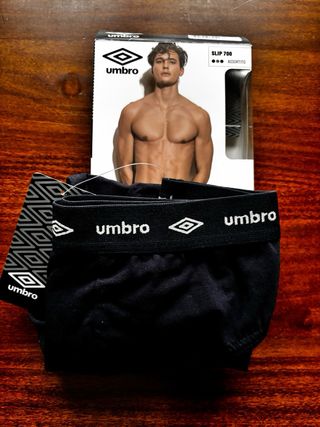 Slip Umbro Uomo Cotone Elasticizzato Blu 6XL