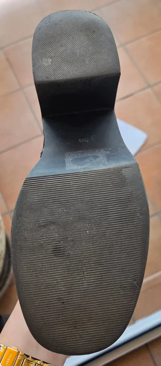 Botas altas negras mujer talla 38