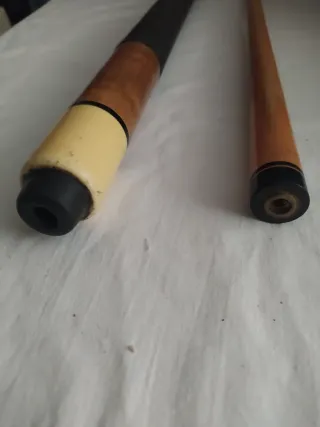 Palo de billar desmontable con funda