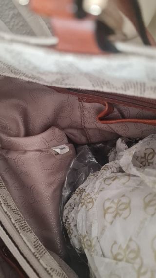 Bolso Michael Kors Original Beige y Blanco