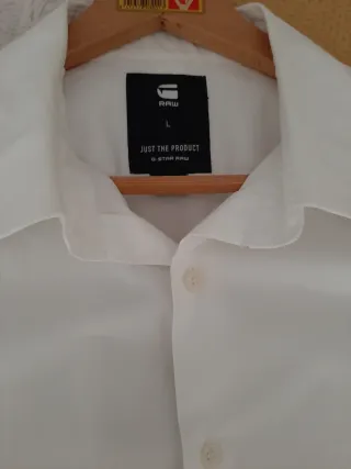 Camisa G-Star RAW Blanca Talla L