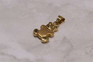 COLGANTE OSO, ORO 18K/1.4g