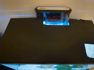 Acuario 20L Negro/Transparente