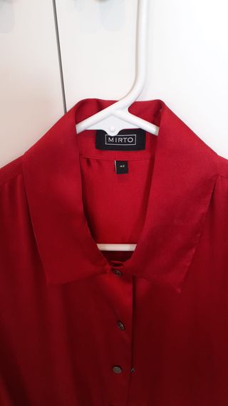 Blusa fiesta Mirto roja