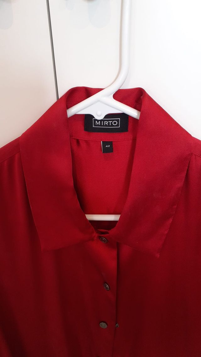 Blusa fiesta Mirto roja