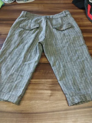Pantalón pirata estampado