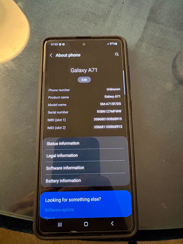 Samsung Galaxy A71