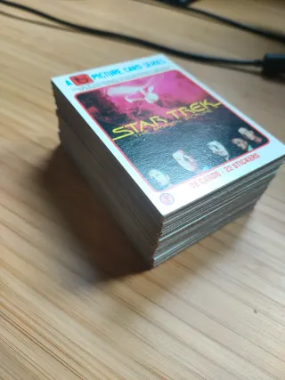 Star Trek 1979 Topps Cromos Originales