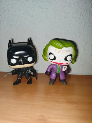 Funko Pop Batman y Joker sin caja