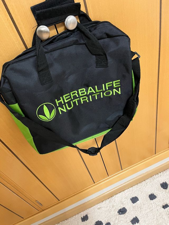 Mochila Herbalife Nutrition Negra y Verde
