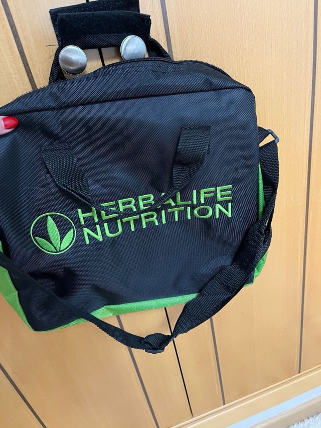 Mochila Herbalife Nutrition Negra y Verde
