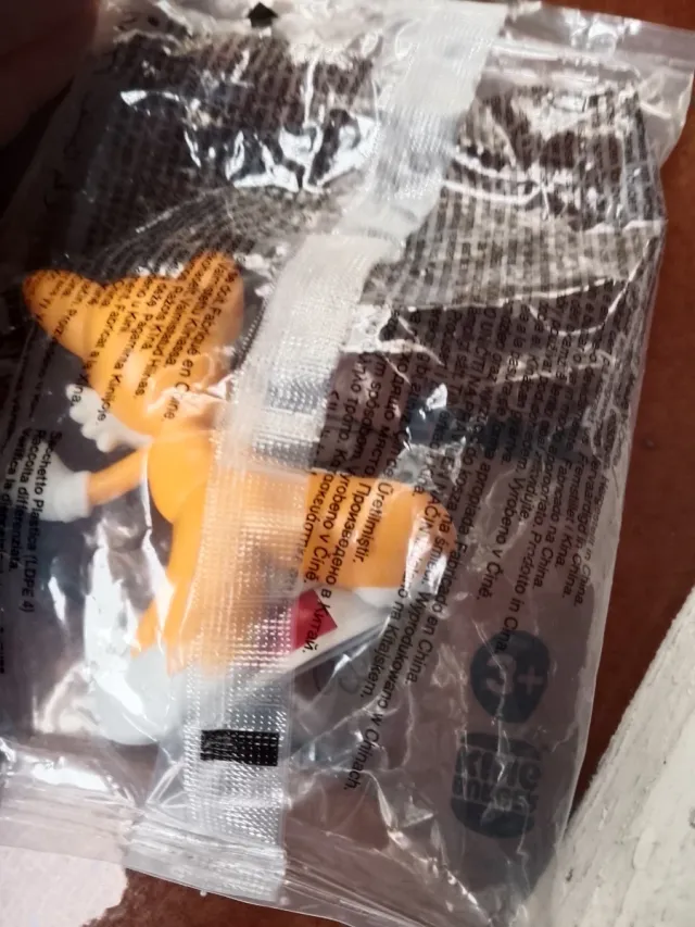 Figurita Tails Burger King Sonic the Hedgehog