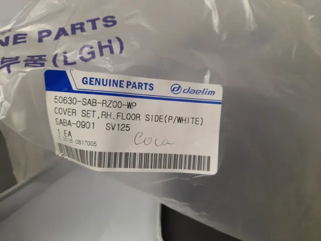 Quilla Derecha Daelim SV 125 S3