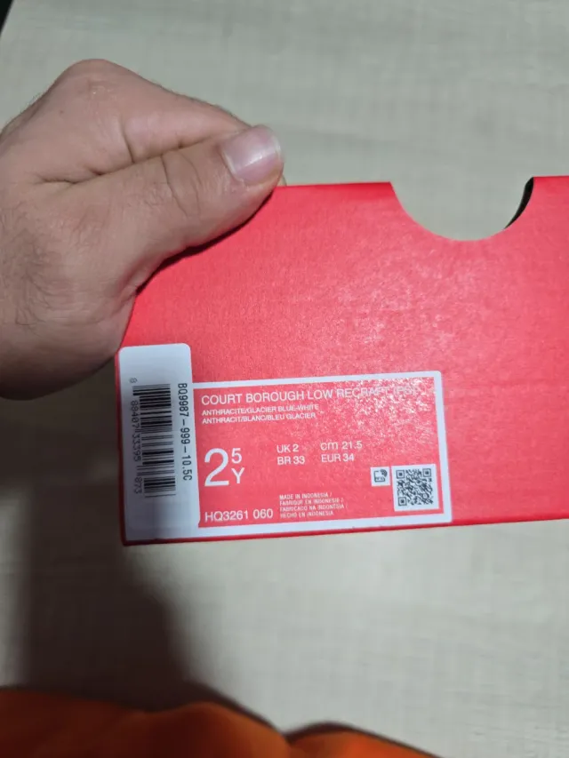 Nike Court Borough Low 2 Zapatillas niños