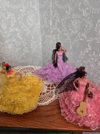 Set di tre bambole spagnole Marín