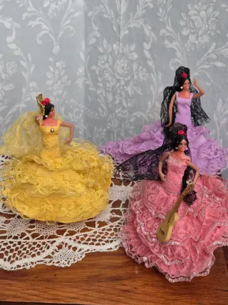 Set di tre bambole spagnole Marín