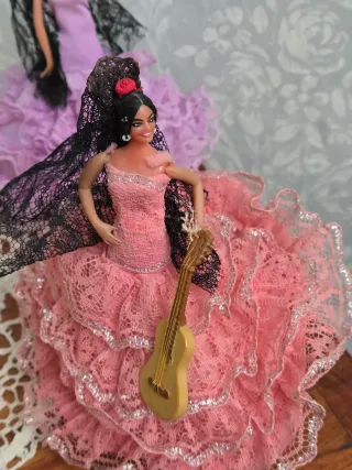 Set di tre bambole spagnole Marín