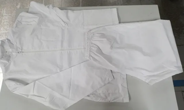 Traje de trabajo blanco trabajo  Tallas 42 a 58