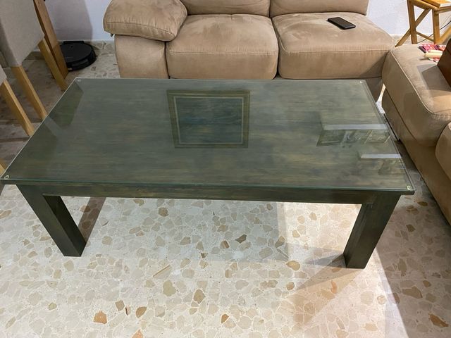 Mesa de centro elevable