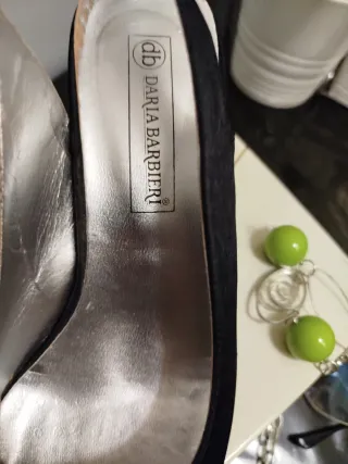 Zapatos de fiesta Daria Barbieri negros